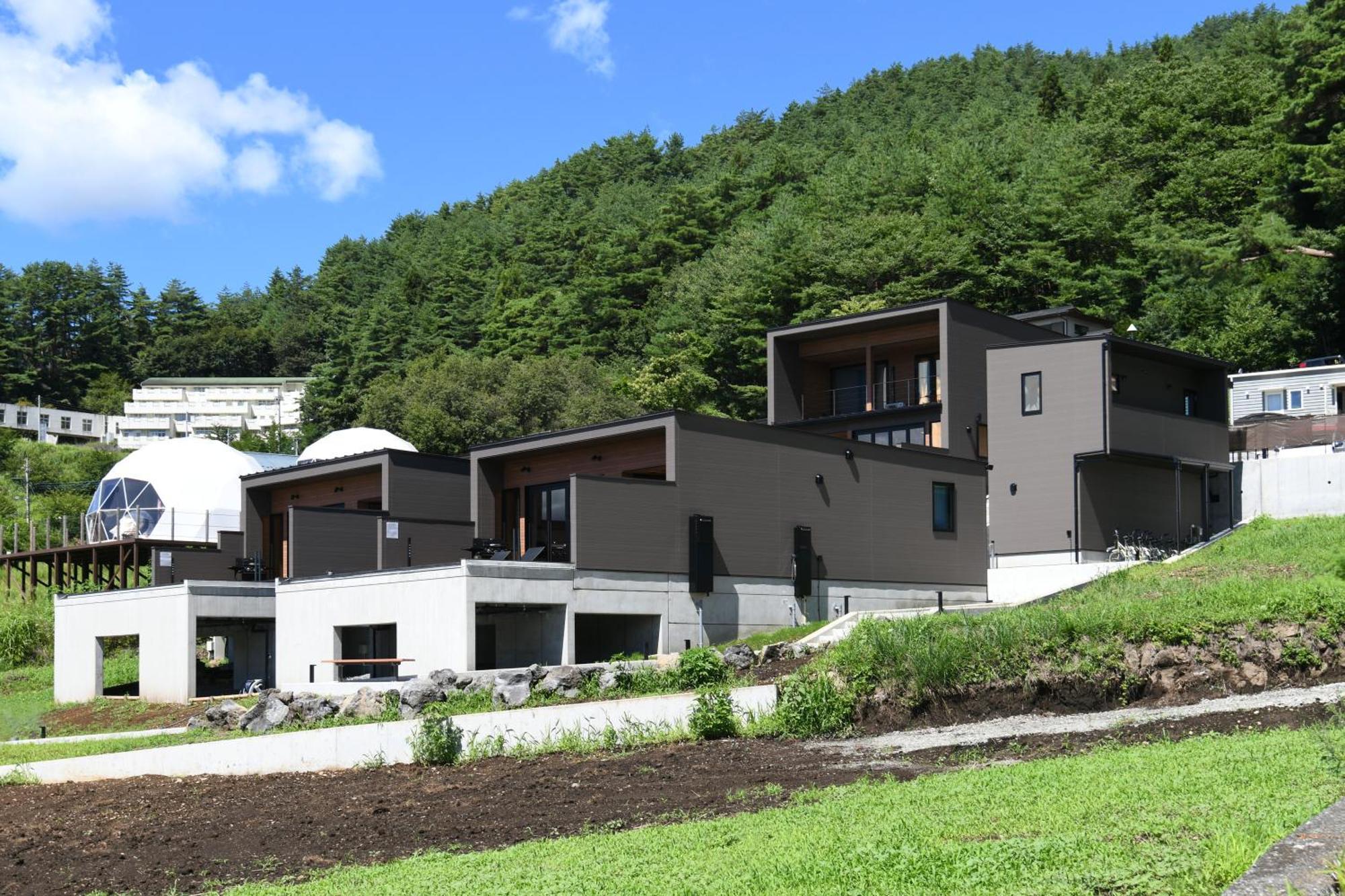 Fuji View And Spa Resort Tsumugi Kawaguchiko 후지카와구치코 외부 사진