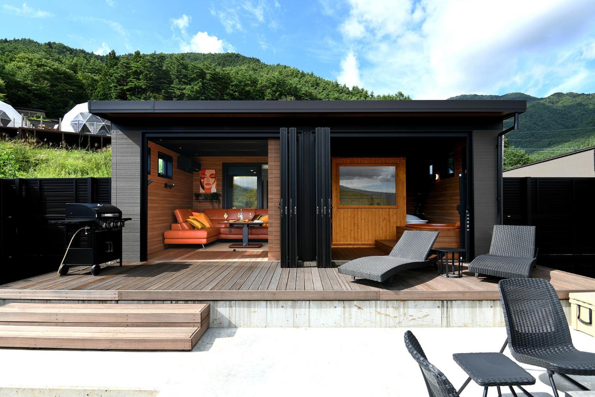 Fuji View And Spa Resort Tsumugi Kawaguchiko 후지카와구치코 외부 사진