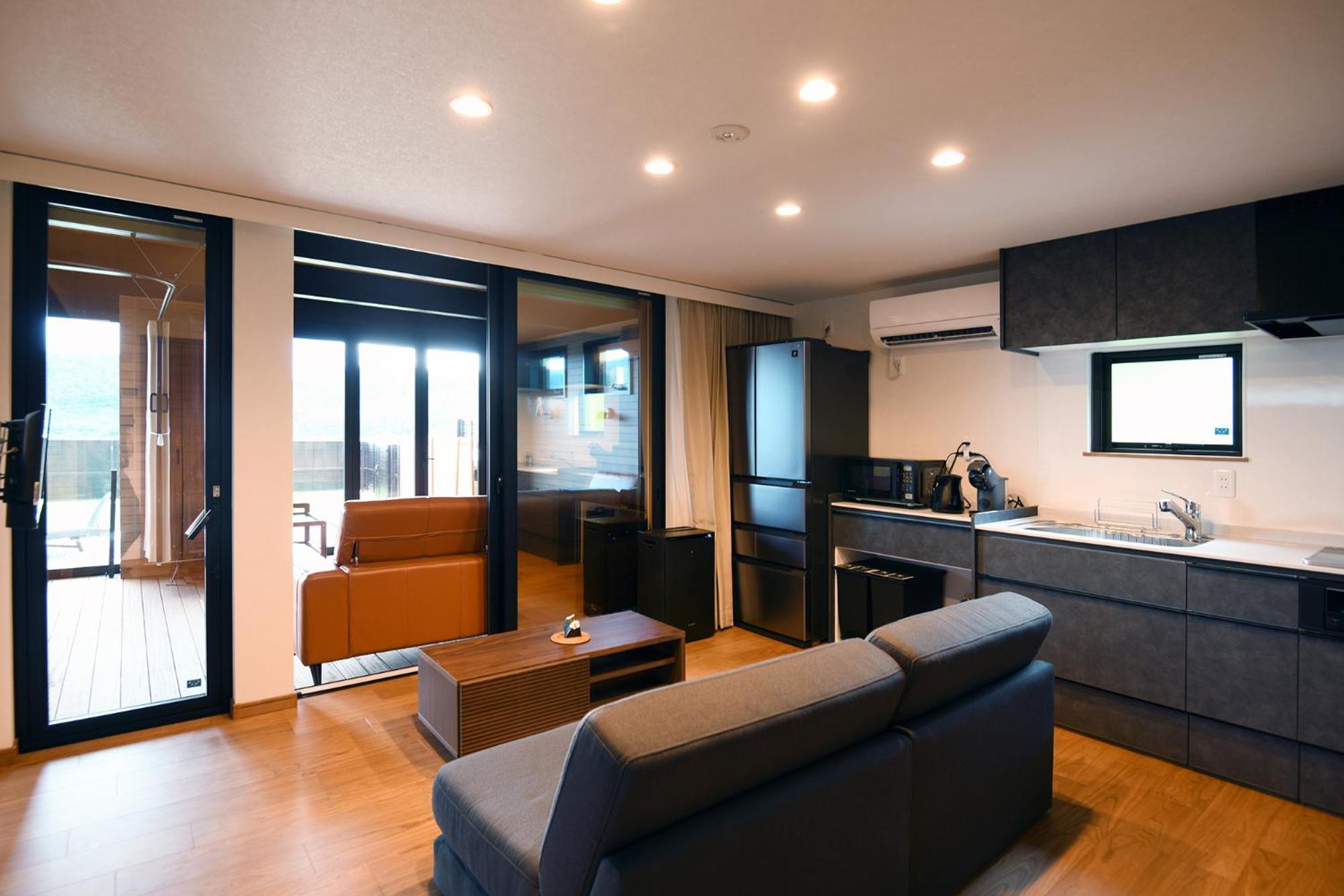 Fuji View And Spa Resort Tsumugi Kawaguchiko 후지카와구치코 외부 사진