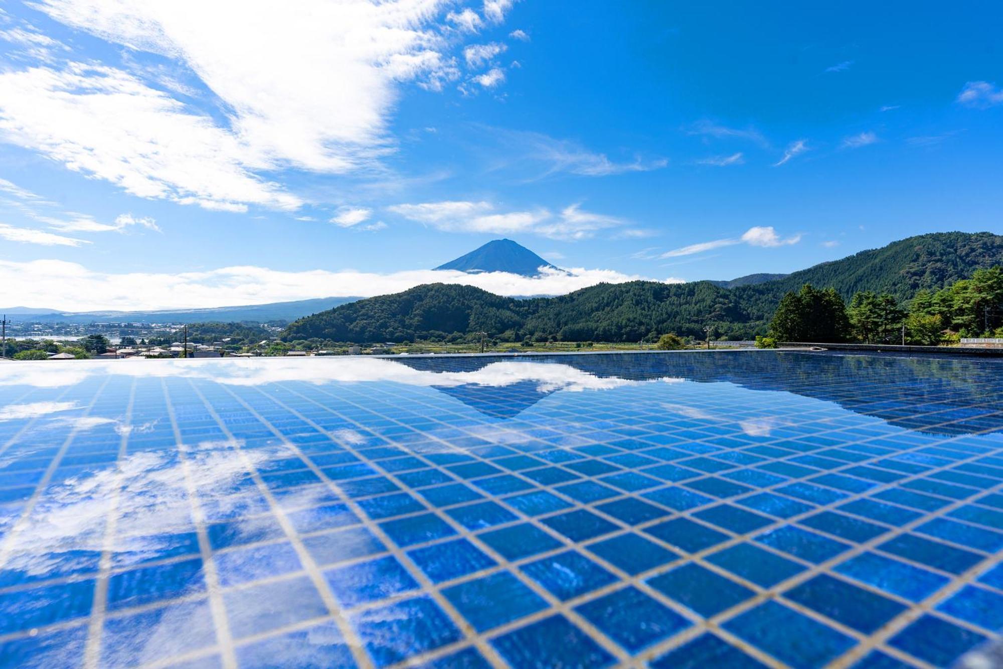 Fuji View And Spa Resort Tsumugi Kawaguchiko 후지카와구치코 외부 사진