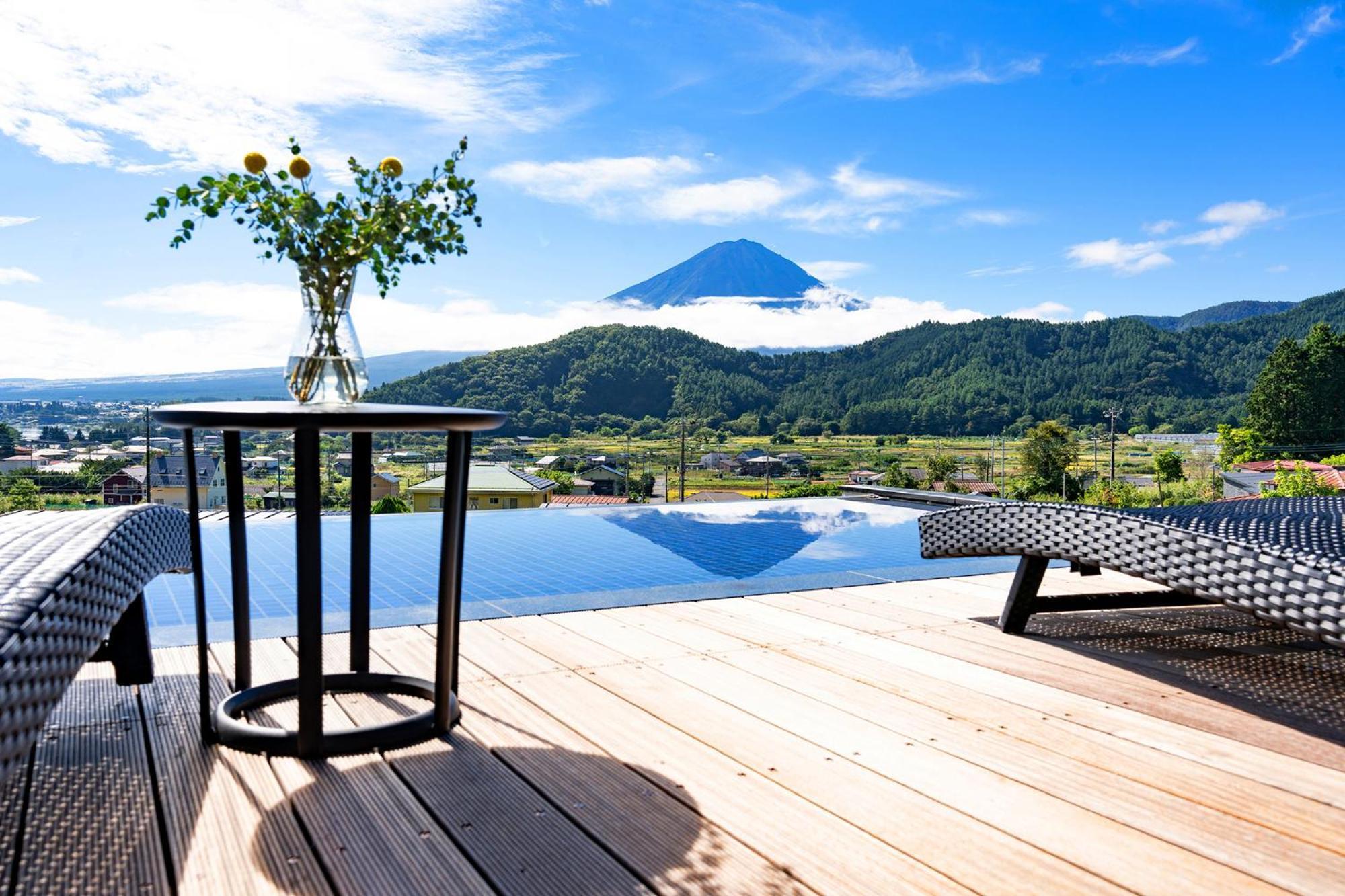 Fuji View And Spa Resort Tsumugi Kawaguchiko 후지카와구치코 외부 사진