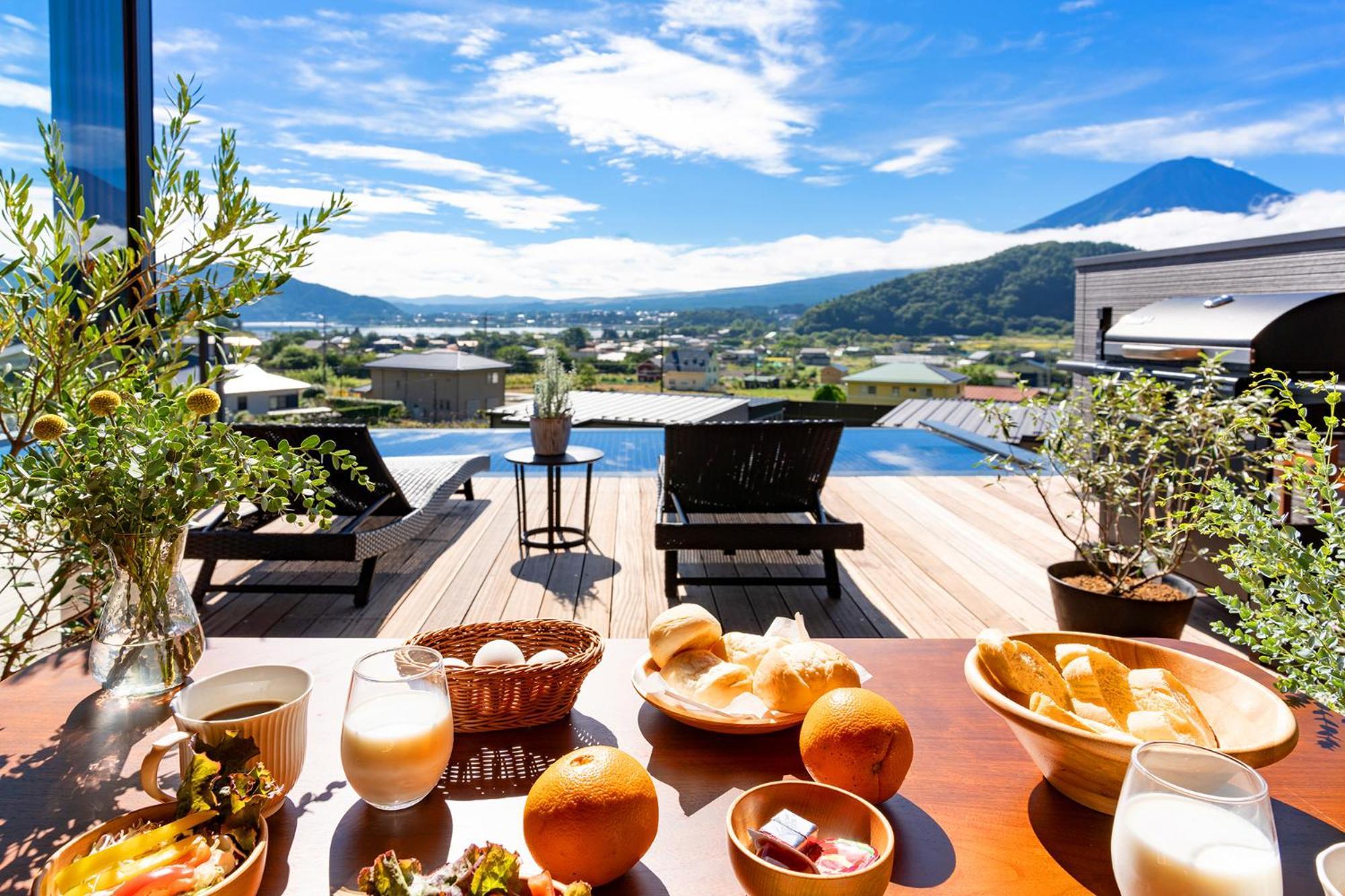 Fuji View And Spa Resort Tsumugi Kawaguchiko 후지카와구치코 외부 사진